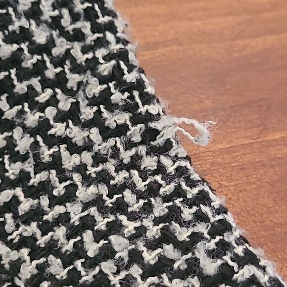 J2 by jou jou wool blend jacket black and gray tweed coat size L womens - Picture 10 of 10